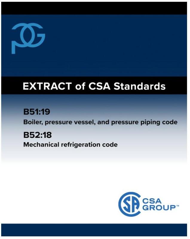 Extract Of Csa Standards(B51:19, B52:18)